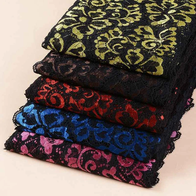 Sujetador de encaje elástico Spandex accesorios de ropa multicolor accesorios opcionales