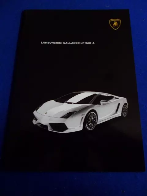 Lamborghini Gallardo Lp 560-4 Brochure