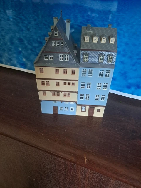 Lot De 4 Immeubles Maquette HO • Faller • Ville • Excellent état