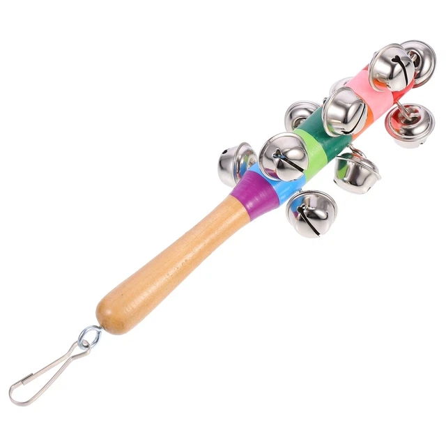 1Pc Kauspielzeug für Jingle Stick Shaker Vogel Käfig Hängen Spielzeug Vogel Häng