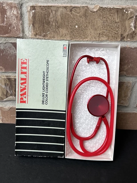 Vintage Labtron Corp Panalite Deluxe lightweight color coded Stethoscope 2