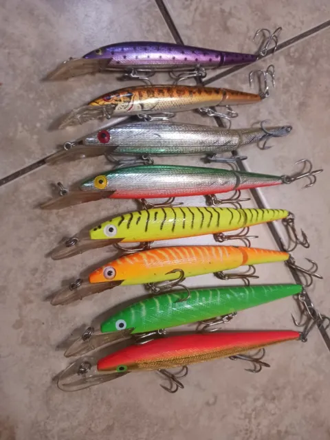 Rapala Lures Lot Used FOR SALE! - PicClick