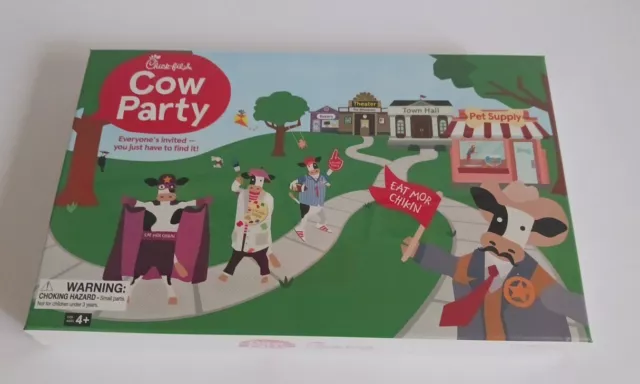 Chick-fil-A Cow Party Family Board Game - Sealed