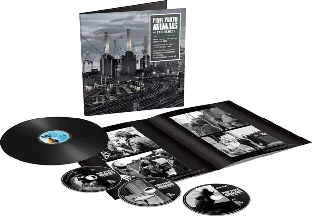 Pink Floyd Animals Box (2018 Remix LP 180 Gr CD+DVD+ B. Ray + Livret Deluxe)