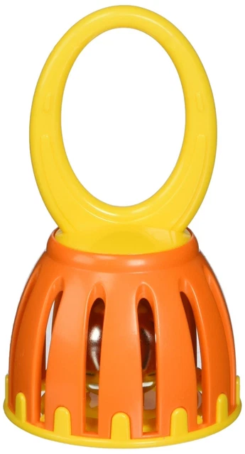Hohner Kids / 5" Handled Cage Bell, Colors Vary
