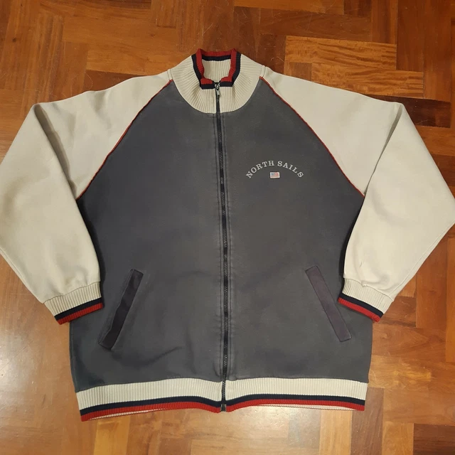 Felpa uomo zip cotone NORTH SAILS VINTAGE