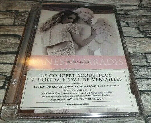 VANESSA PARADIS   Une Nuit A Versailles  DVD BOITIER CRISTAL