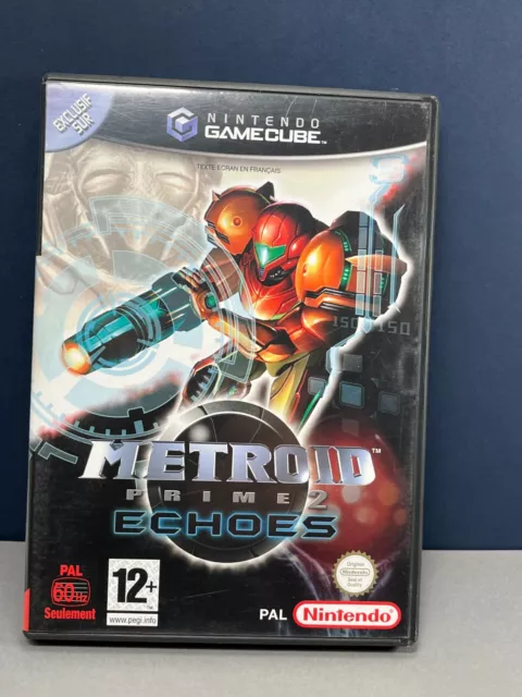 Nintendo Game Cube / Metroid Prime 2 : Echoes / Notice Fr + Poster/ Pal - Fr