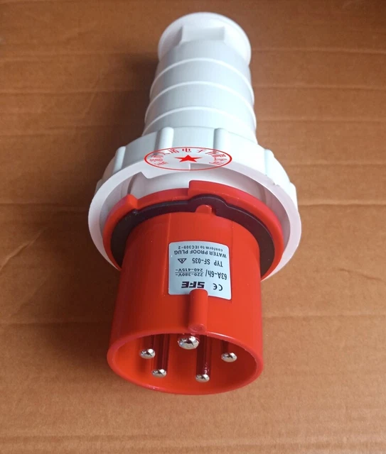 SF-035 SF-045 plug socket 63A125A waterproof aviation plug 5 core connector