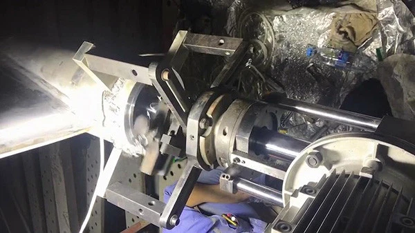 Portable Line Boring Machine BB60 for excavator bucket, diesel, pinhole reboring