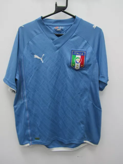 Italy National Team Italia 2009 Home Kit Football Shirt Puma Adult's Size M