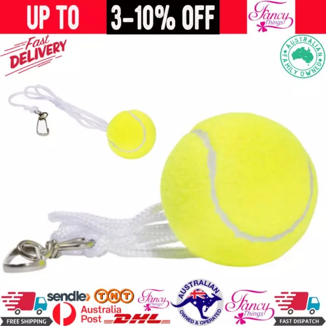 3x Totem Tennis Ball Replacement Backyard Tennis Trainer Spare Ball Hook String 3