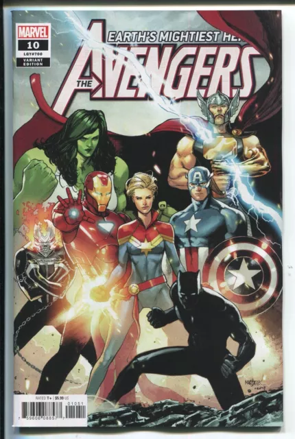 Avengers #10 (Lgy #700) David Marquez Variant Cover - Marvel Comics/2018 - 1/25