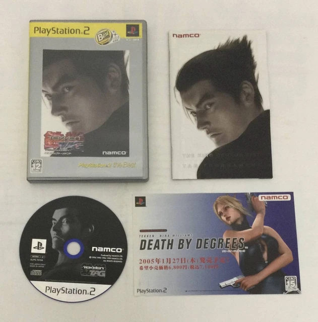 Sony Playstation 2 PS2 Tekken Tag Tournament Japanese Ver