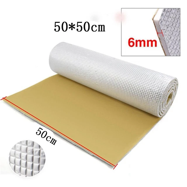 Voiture Isolation Son Insonorisant Bouclier Thermique Bruit Protection Tapis 6mm