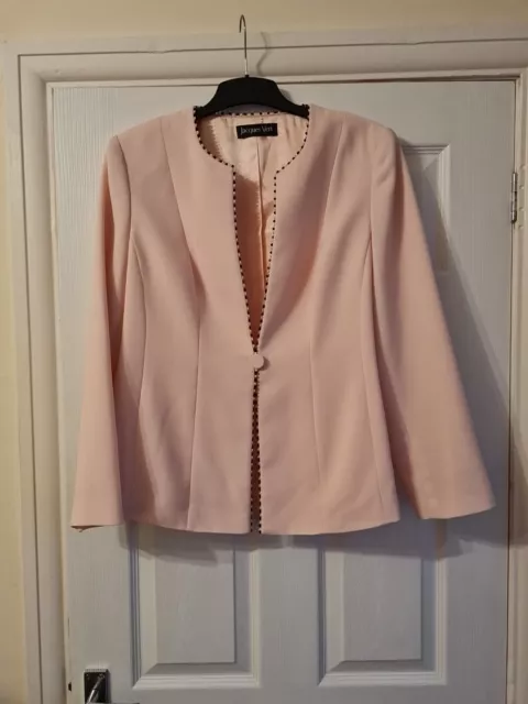 JACQUES VERT WOMENS Occasion Jacket Pink Size 16 15.00 PicClick UK