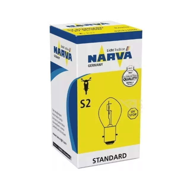 S2 12V 35/35W BA20d Standard NARVA