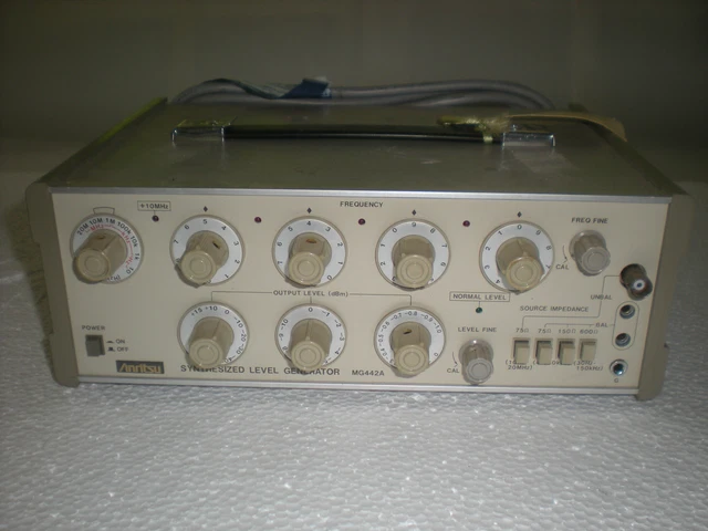 低周波信号発生器MG442A 低周波信号発生器MG442A 低周波信号発生器MG442A