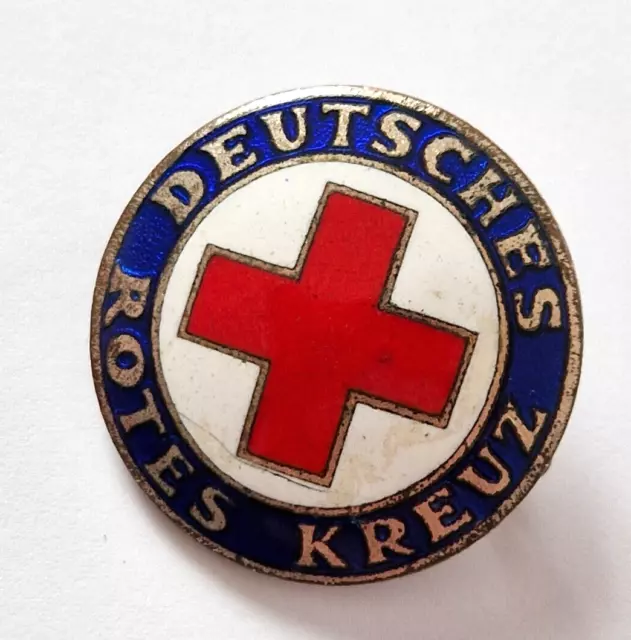 Anstecknadel -Deutsches Rotes Kreuz- emailliert 30er Jahre