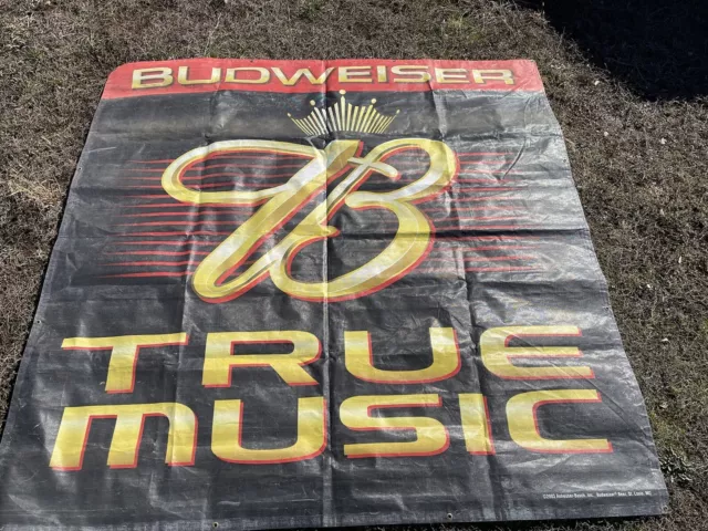 Budweiser “TRUE MUSIC” Banner 8’x 8’