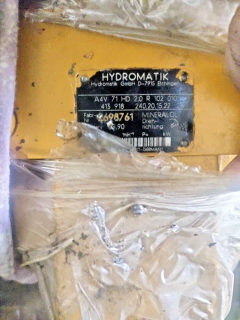 Hydromatik A4V 71 HD 2.0 R 102 010 Hydraulic Pump