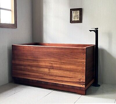 Bañera de madera Ofuro madera caoba sipo madera personalizable