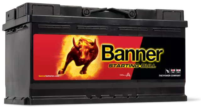 Autobatterie 95Ah Banner Starting Bull 59533 12V 740A 595 33 Starterbatterie 2