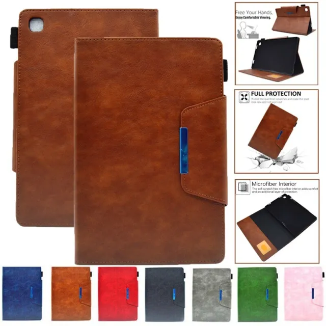 Louis Vuitton iPad 10th 9th 8th 7th 6/5th Gen Leather Smart Flip Case  Magnetic Stand Cover LV-P7