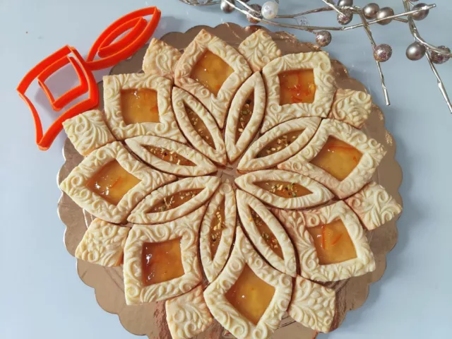 BIS-CROSTATA 40 - Fiore formine per biscotti cookie cutters tagliapasta EUR  7,59 - PicClick IT
