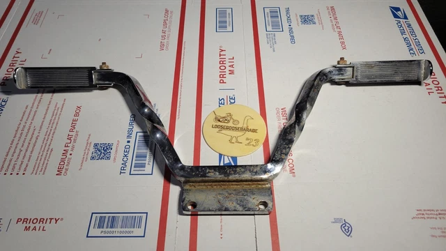 Harley Davidson Chopper Chrome Twisted Highway Peg Bar Mount Drag Specialties Harley Davidson Chopper Chrome Twisted Highway Peg Bar Mount Drag Specialties