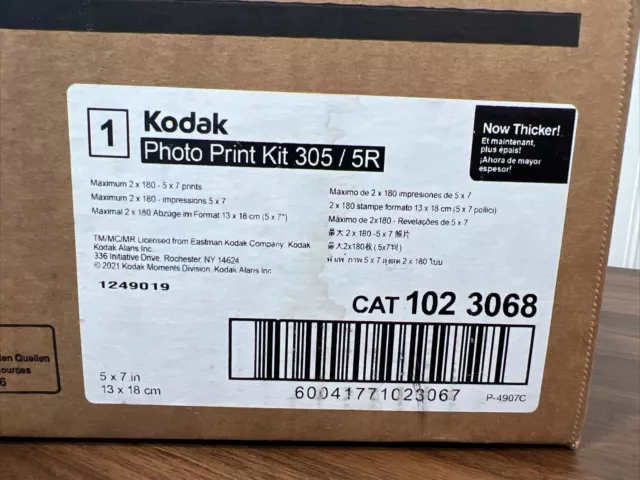 Kodak Photo Print Kit 305 printer  5R *read*