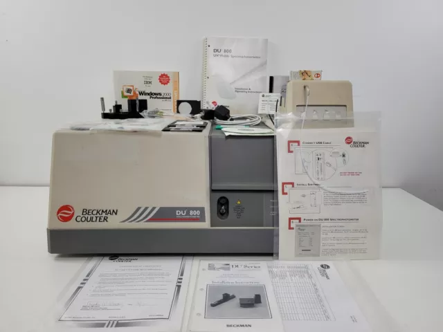 Beckman Coulter Modèle Du 800 UV / Visibilité Spectrophotomètre Labo