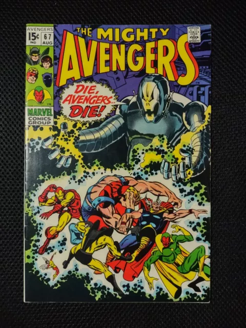 The Mighty Avengers #67 Marvel Comic (1969) ULTRON