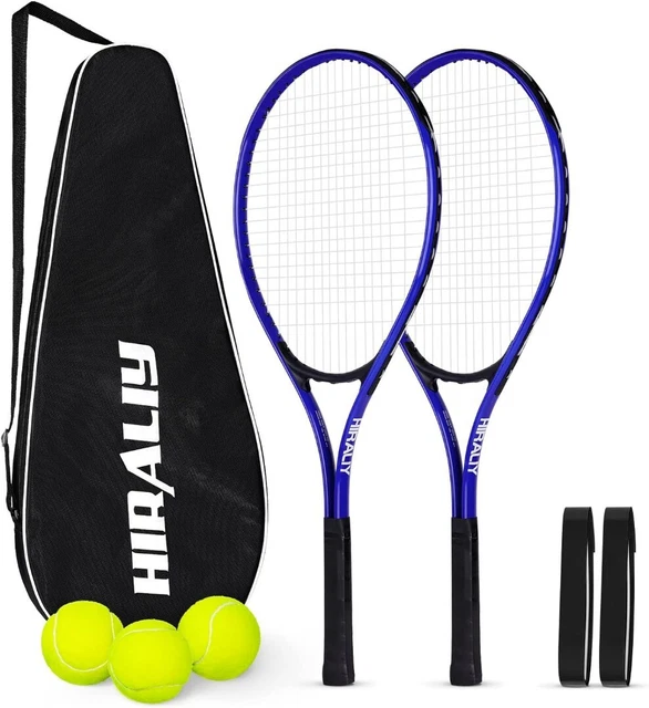 Adult Recreational 2 Players Tennis Rackets ,27 Inch Super Lightweight