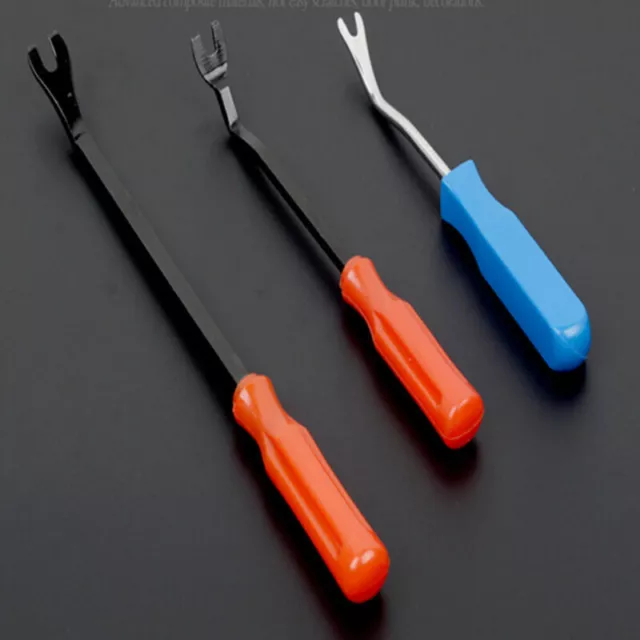 3Pcs 8Inch 6Inch 4Inch Car Door Panel Remover Upholstery Removal Clip Plier Trim 2