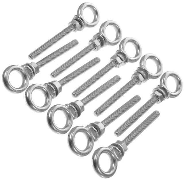 10 Pcs Boulons À Œil Visser Usage Intensif Anneau 316 Bague