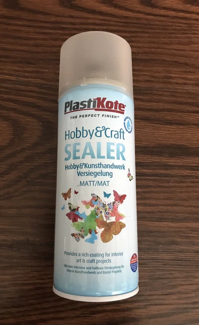PlastiKote Hobby & Craft Spray Transparente Mate 400 ml