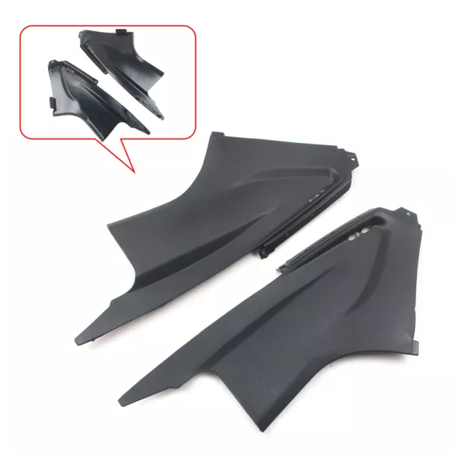 Side Air Duct Cover Fairing Insert Part For Yamaha YZF R6 2003-2005 Black