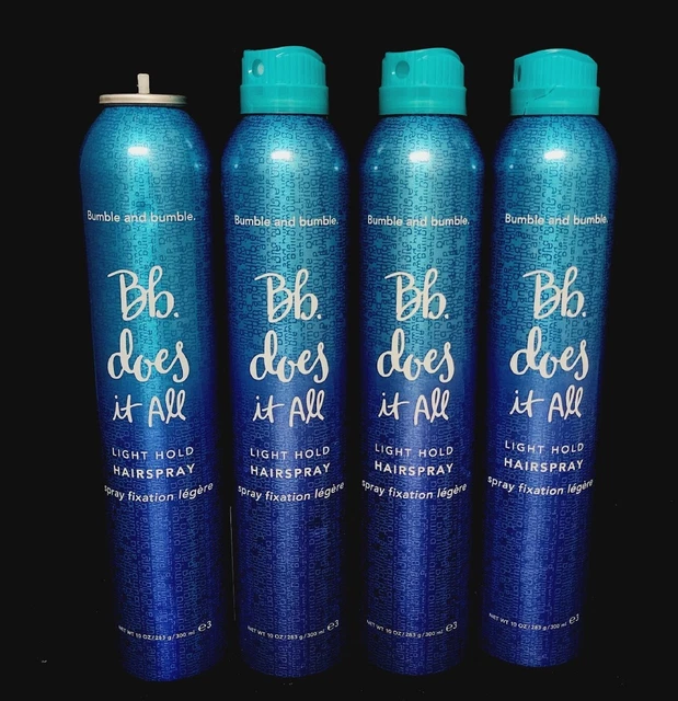 (paquete de 4) laca para el cabello Bumble & Bumble Does It All Light Hold - 10 oz./ 300 ml *LEER*