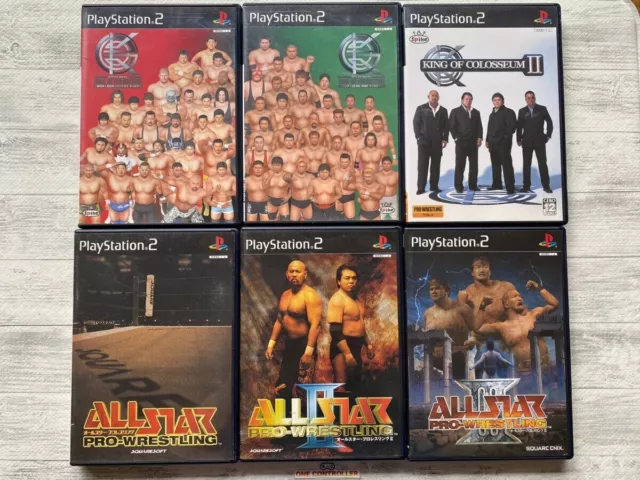 WWF Wrestling games for (Playstation 1 and 2) Ps1 and PS2 Tested