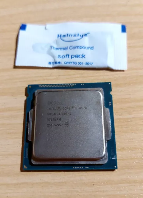 CPU 1150 CORE i5-4570 3.2 GHZ SR14E X4 SOCKET QUAD PROCESSORE LGA H3 PROZESSOR