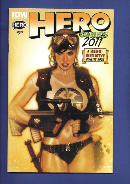 Hero Comics 2011 Adam Hughes AH! Variant IDW Publishing GGA Good Girl Art