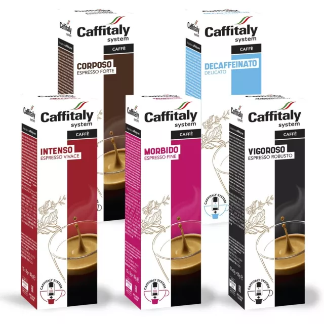 100 Capsule Caffitaly System Ecaffè Espresso Miste A Scelta