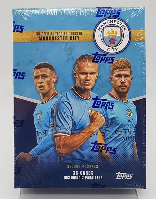 Topps Soccer Manchester City Sammelkartenset Team Set 2022-23