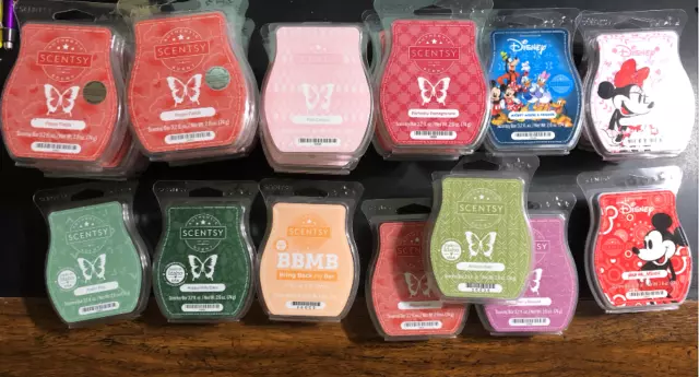NEW** SCENTSY Wax Bars PICK YOUR FAV! DISCONTINUED & DISNEY Buy