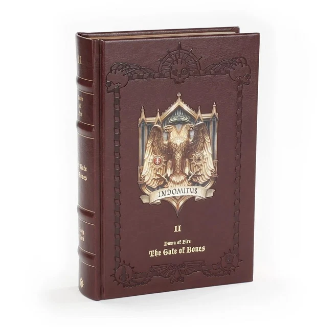 Livre Warhammer 40K édition Limitée Arjac Rockfist – Anvil Of Fenris Bibliothèque Noire