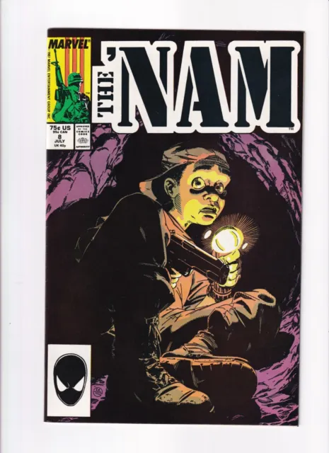 The Nam Marvel Comics 1987 Four Comic Lot Issues # 8,9,10 & 11