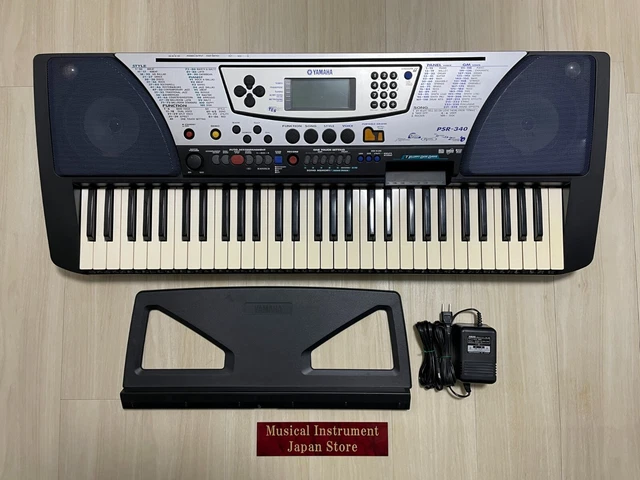 TECLADO ELECTRÓNICO YAMAHA PSR-340 Portatone con soporte de música