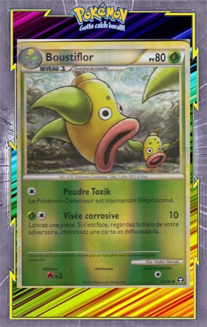 Boustiflor Reverse - HS03:Triumph - 53/102 - French Pokemon Card