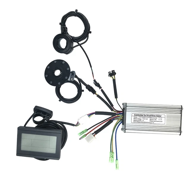 CONTROLLER PAS SENSOR 20x20x10 Cm Black E-bike KT 36V/48V LCD3 Display ...